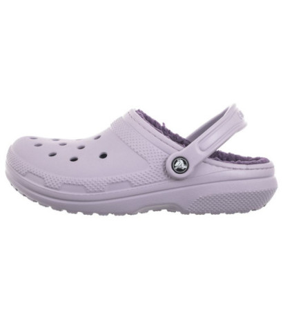 Crocs Classic Lined Clog Mauve Mist 203591-5PU (CR266-f) Women's Shoes/Flip Flops