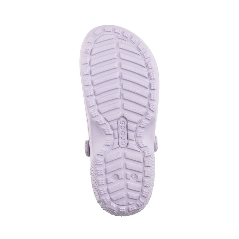 Crocs Classic Lined Clog Mauve Mist 203591-5PU (CR266-f) Women's Shoes/Flip Flops