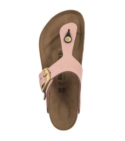 Birkenstock Gizeh Big Buckle Soft Pink 1027095 (BK196-b) Moteriški batai/šlepetės