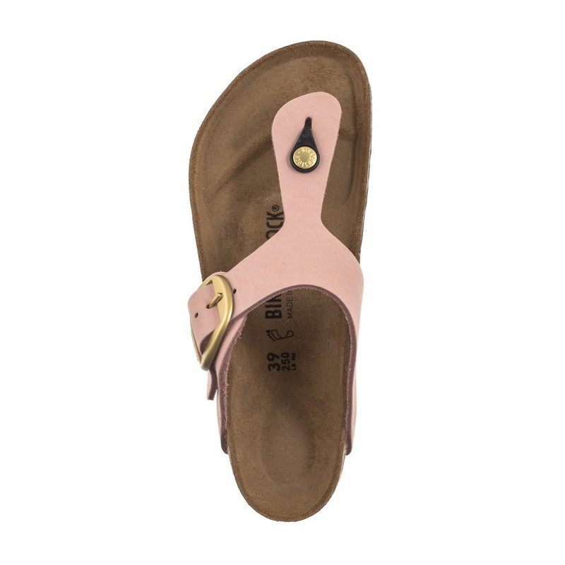 Birkenstock Gizeh Big Buckle Soft Pink 1027095 (BK196-b) Moteriški batai/šlepetės