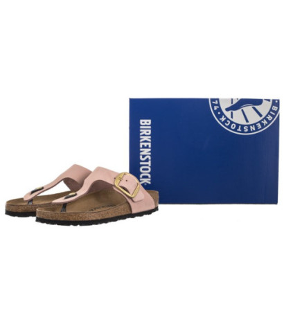 Birkenstock Gizeh Big Buckle Soft Pink 1027095 (BK196-b) Moteriški batai/šlepetės