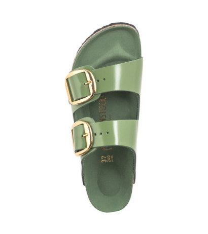 Birkenstock Arizona Big Buckle High-Shine Green Tea 1028613 (BK239-c) Women's Shoes/Flip Flops