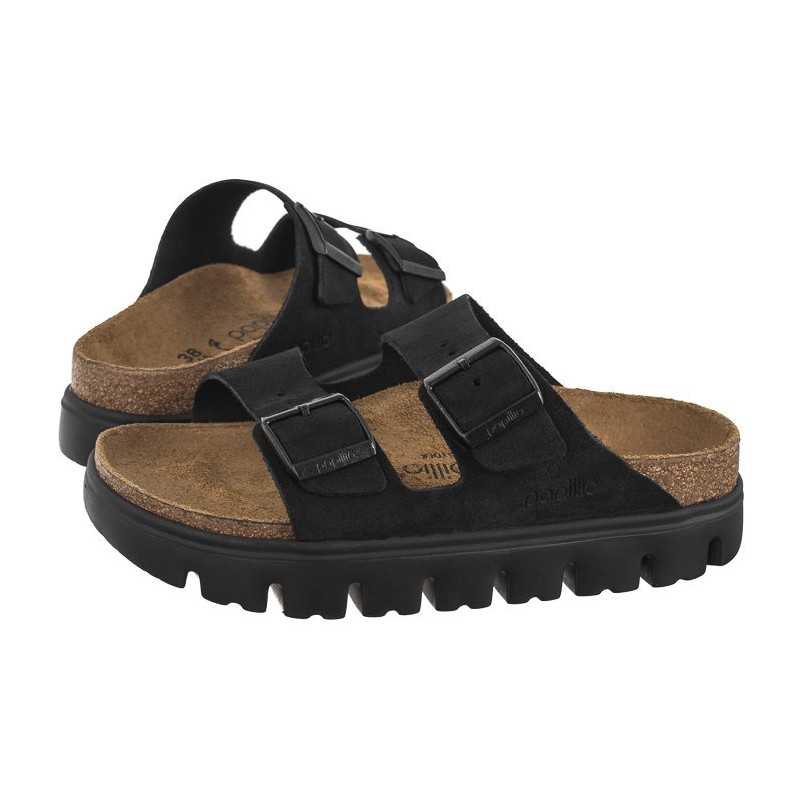 Papillio Arizona Pap Chunky Black/Black 1028403 (PP8-d) Moteriški batai/šlepetės