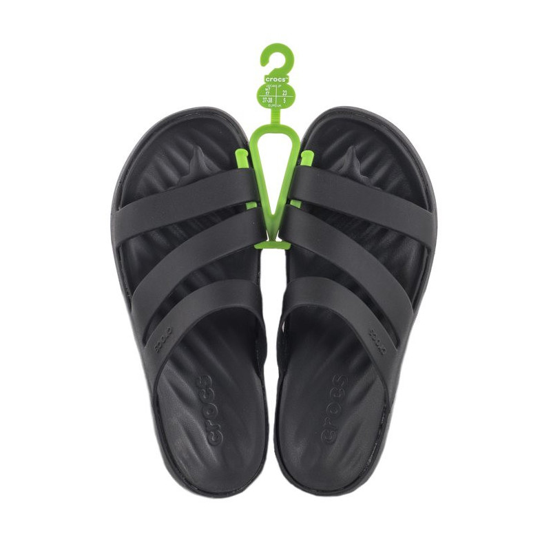 Crocs Gateway Strappy Black 209587-001 (CR307-a) Women's Shoes/Flip Flops