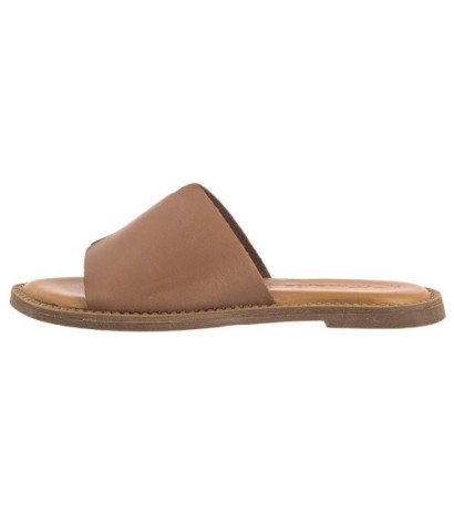 Tamaris Brązowe 1-27135-42 305 Cognac (TM484-b) Sieviešu apavi/Flip Flops