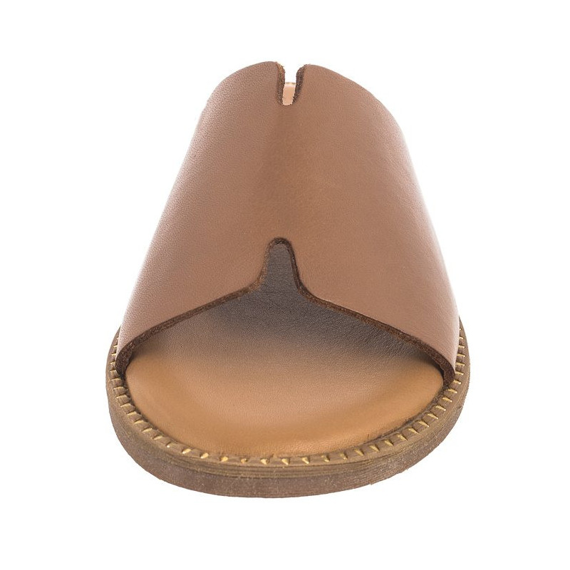 Tamaris Brązowe 1-27135-42 305 Cognac (TM484-b) Sieviešu apavi/Flip Flops