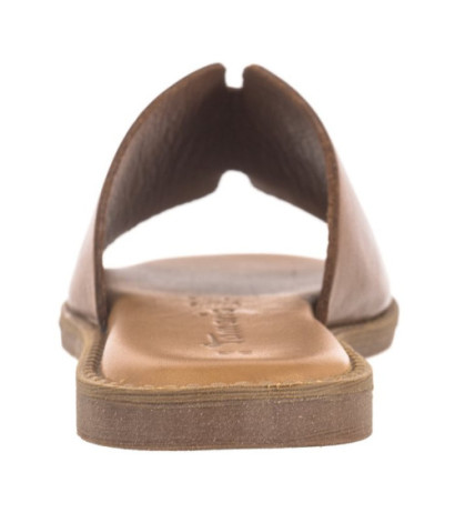 Tamaris Brązowe 1-27135-42 305 Cognac (TM484-b) Sieviešu apavi/Flip Flops