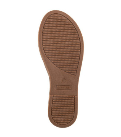 Tamaris Brązowe 1-27135-42 305 Cognac (TM484-b) Sieviešu apavi/Flip Flops