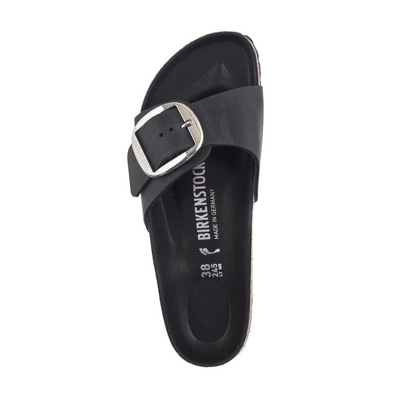 Birkenstock Madrid Big Buckle Black 1006523 (BK248-a) Women's Shoes/Flip Flops