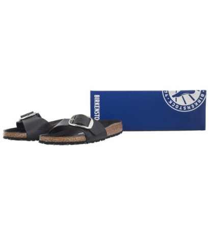 Birkenstock Madrid Big Buckle Black 1006523 (BK248-a) Women's Shoes/Flip Flops