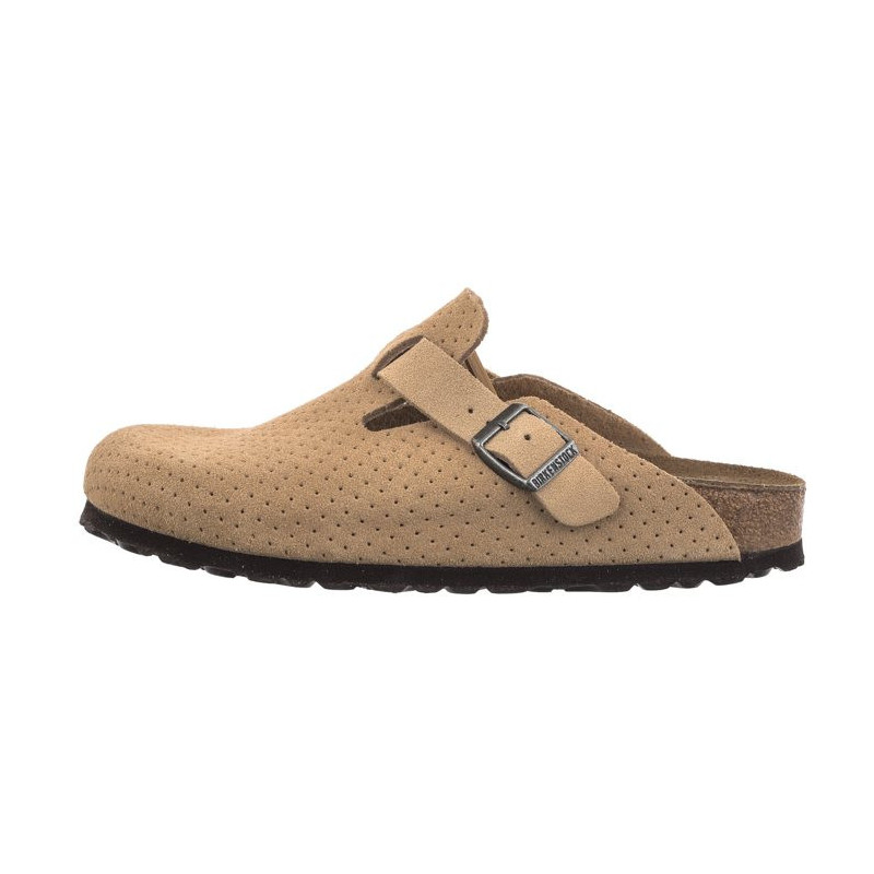 Birkenstock Boston BS Emboss Dots New Beige 1027014 (BK256-a) Moteriški batai/šlepetės