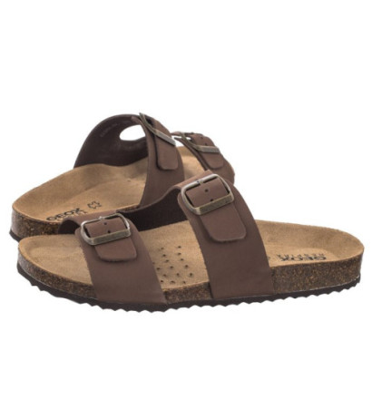 Geox D Brionia L Cofee D35LSL 00032 C6009 (GE175-a) Sieviešu apavi/Flip Flops