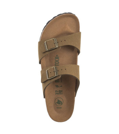 Birkenstock Sydney BS Soft Birki Vegan Pine Green 1027961  (BK258-b) Women's Shoes/Flip Flops