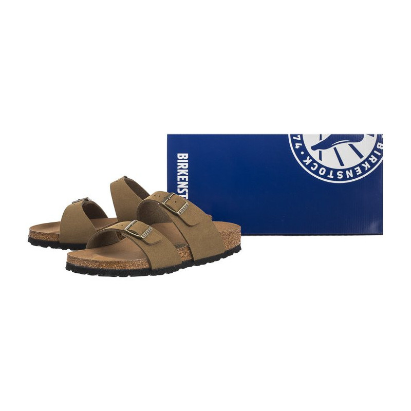 Birkenstock Sydney BS Soft Birki Vegan Pine Green 1027961  (BK258-b) Moteriški batai/šlepetės