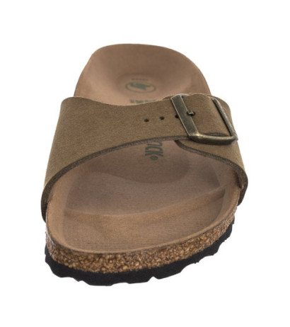 Birkenstock Madrid BS Soft Birki Vegan Pine Green 1027974 (BK263-b) Women's Shoes/Flip Flops