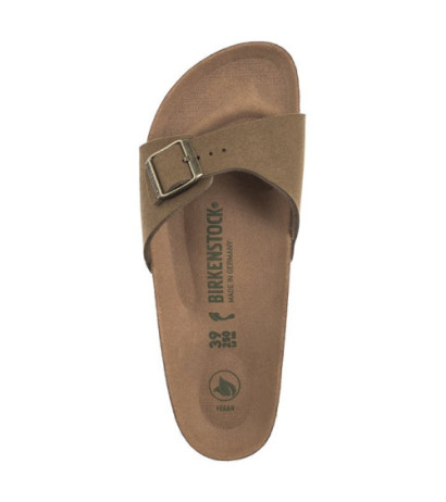 Birkenstock Madrid BS Soft Birki Vegan Pine Green 1027974 (BK263-b) Women's Shoes/Flip Flops