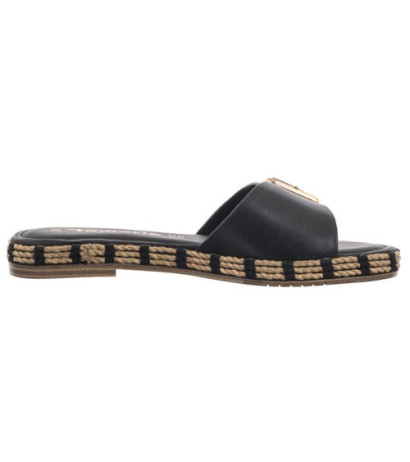 Tamaris Czarne 1-27117-42 001 Black (TM492-a) Sieviešu apavi/Flip Flops