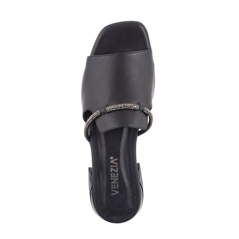 Venezia Czarne 08-330 Black (VE768-a) Sieviešu apavi/Flip Flops