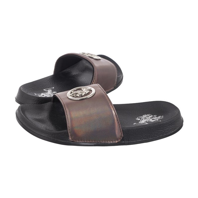 U.S. Polo Assn. Ivy002 Blk IVY002W/4Y1 (US195-b) Women's Shoes/Flip Flops