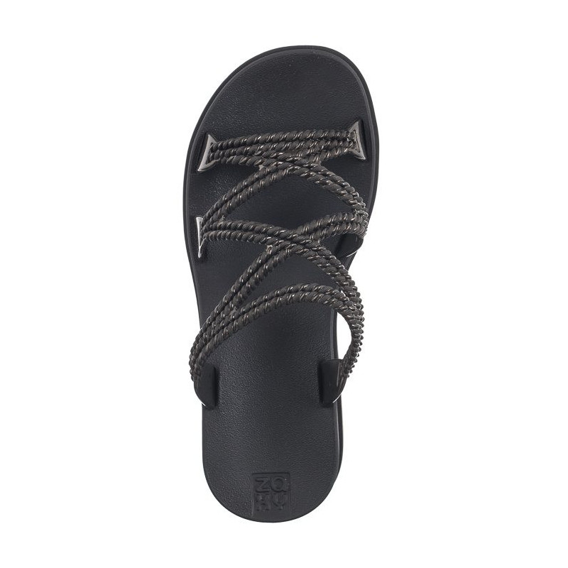 Zaxy Tramas Slide AD JJ285230/AC490 Black (ZA181-a) Sieviešu apavi/Flip Flops