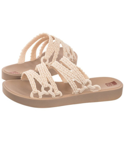 Zaxy Natural Slide AD JJ285283/AF604 Off White/L.Br (ZA183-a) Moteriški batai/šlepetės