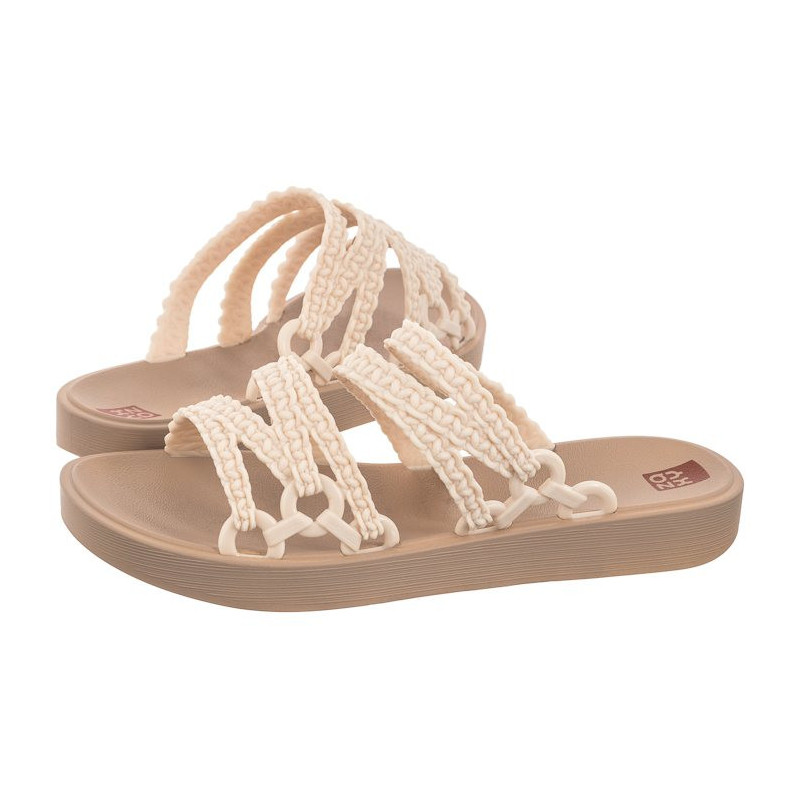 Zaxy Natural Slide AD JJ285283/AF604 Off White/L.Br (ZA183-a) Moteriški batai/šlepetės