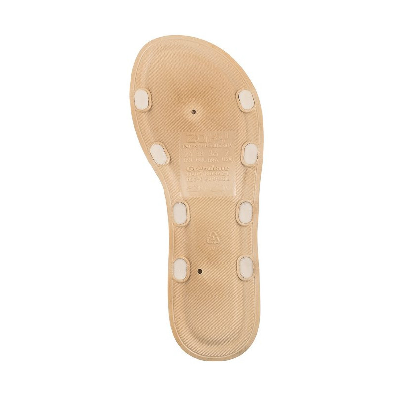 Zaxy Natural Slide AD JJ285283/AF604 Off White/L.Br (ZA183-a) Moteriški batai/šlepetės