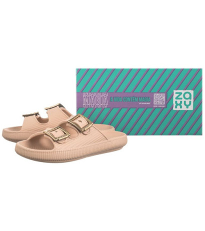 Zaxy Partner Leveza AD LL285087/AN110 Beż (ZA190-a) Sieviešu apavi/Flip Flops