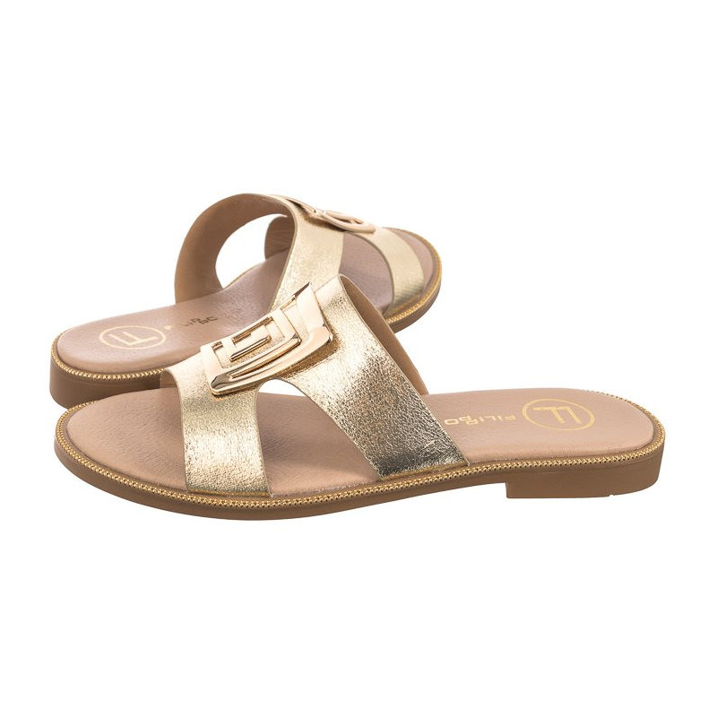 Filippo Złote DK3703/24 GO (FO100-a) Women's Shoes/Flip Flops