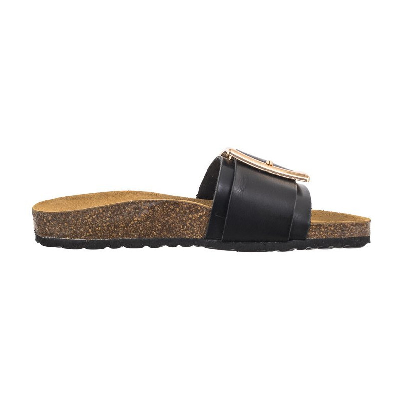 Venezia Czarne 2041 Vac Nero (VE781-a) Sieviešu apavi/Flip Flops