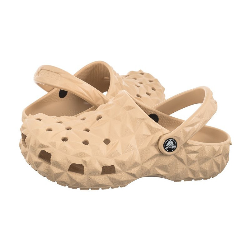 Crocs Classic Geometric Clog Shitake 209563-2DS (CR334-a) Women's Shoes/Flip Flops