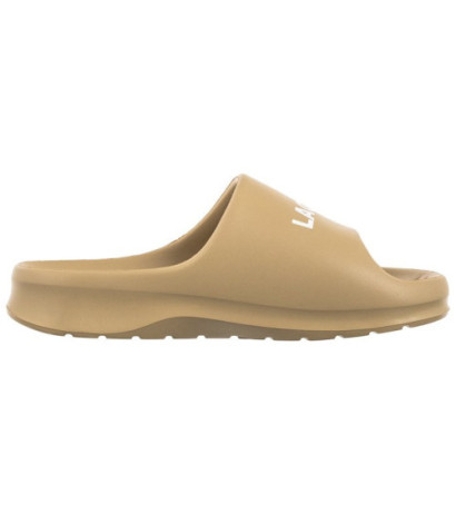 Lacoste Serve Slide 2.0 124 1 CFA Lt Brw/Lt Brw 747CFA0020CJ2 (LC441-a) Women's Shoes/Flip Flops