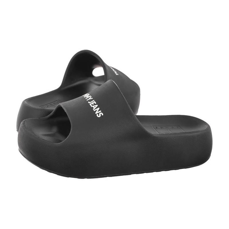 Tommy Hilfiger TJW Chunky Flatform Slide Black EN0EN02586 BDS (TH1118-a) Sieviešu apavi/Flip Flops