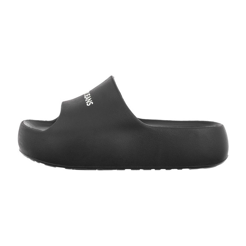 Tommy Hilfiger TJW Chunky Flatform Slide Black EN0EN02586 BDS (TH1118-a) Moteriški batai/šlepetės