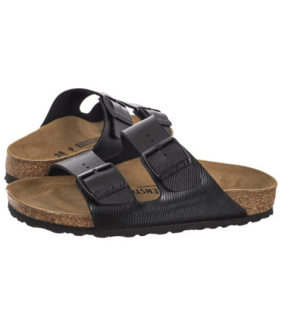 Birkenstock Arizona BS Shiny Lizard Black 1027835 (BK269-a) Naiste kingad/klappide klapid