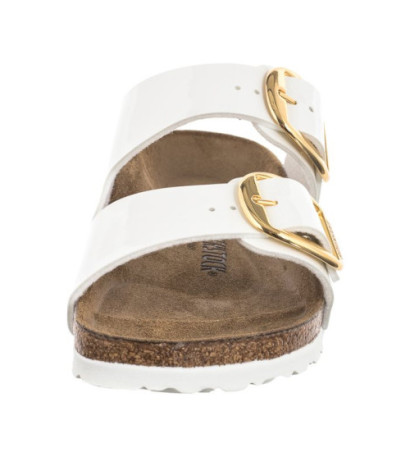 Birkenstock Arizona Big Buckle Patent White 1019818 (BK270-a) Sieviešu apavi/Flip Flops