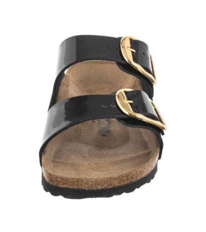 Birkenstock Arizona Big Buckle Patent Black/Gold 1027918 (BK270-b) Moteriški batai/šlepetės