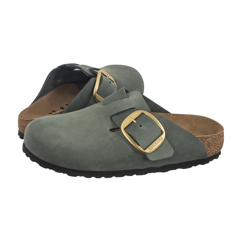 Birkenstock Boston Big Buckle Thyme 1028033 (BK267-b) Moteriški batai/šlepetės