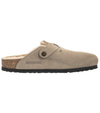 Birkenstock Boston VL/ Shearling Taupe 1028299 (BK266-b) Moteriški batai/šlepetės