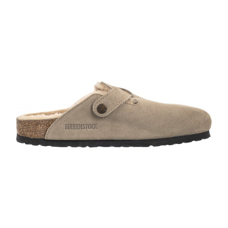 Birkenstock Boston VL/ Shearling Taupe 1028299 (BK266-b) Moteriški batai/šlepetės