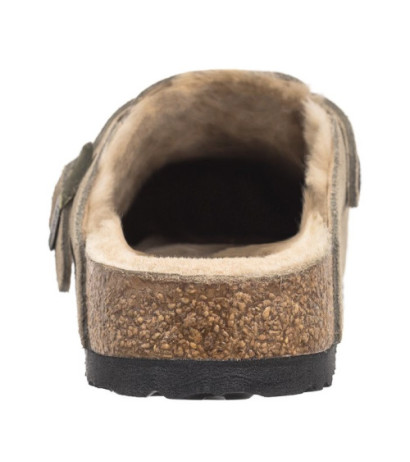 Birkenstock Boston VL/ Shearling Taupe 1028299 (BK266-b) Moteriški batai/šlepetės