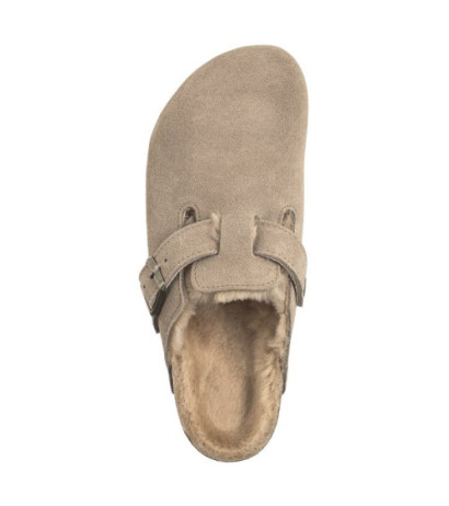 Birkenstock Boston VL/ Shearling Taupe 1028299 (BK266-b) Moteriški batai/šlepetės