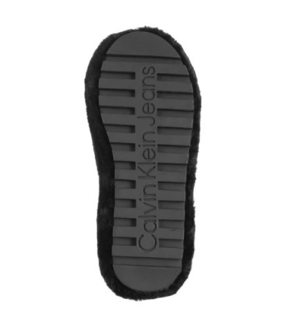 Calvin Klein Home Anke Slipper Wn Fur Triple Black YW0YW01596 0GJ (CK592-a) Naiste kingad/klappide klapid