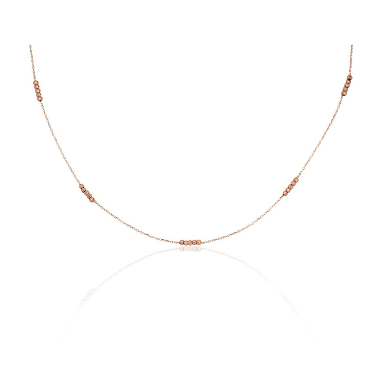 Gold necklace 1500057(Au-R), Red Gold 585°