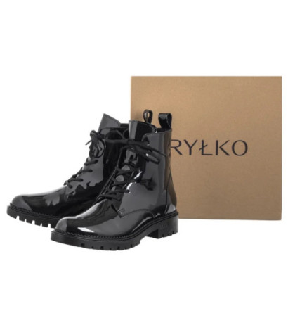 Ryłko Czarne Lakierowane 3PUM6_6_ _4NP (RY933-a) shoes