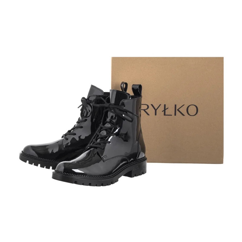 Ryłko Czarne Lakierowane 3PUM6_6_ _4NP (RY933-a) shoes