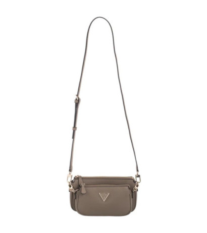 Guess Noelle Dbl Pouch Crossbody HWZG78 79710 Dark Taupe (GU515-f) handbag