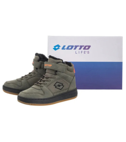 Lotto Prehna Fur K 2600470K 6711 Olive/Black (LO2-b) sports shoes