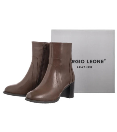 Sergio Leone Brązowe BT 675-S (SL558-a) shoes