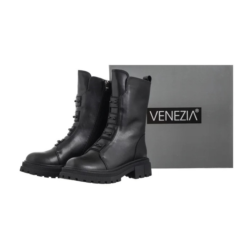 Venezia Czarne G032LEBLOBB006 (VE806-a) batai